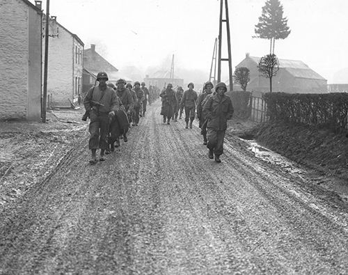 Stragglers from the 28th Infantry Division