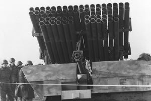 Browse 60 tube Rocket Launcher capable of firing 4.5 inch rockets