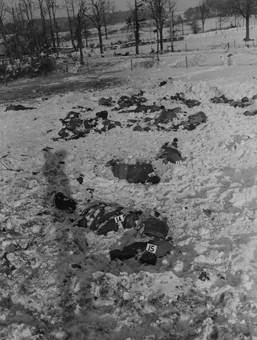 Attrocities committed by German troops in the vicinity of Five Points