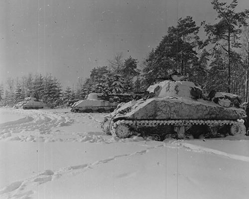 7th Armoured Division Shermans