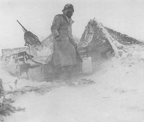 Artilleryman of the 371st Field Artillery Bn