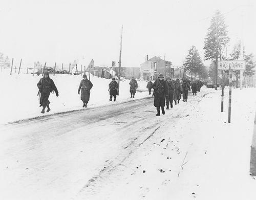 101st Airborne Division Moving Out Of Bastogne