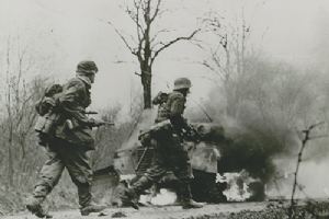 Browse German troops during the Ardennes Offensive