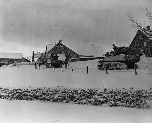 Light tanks of 7th Armored Div