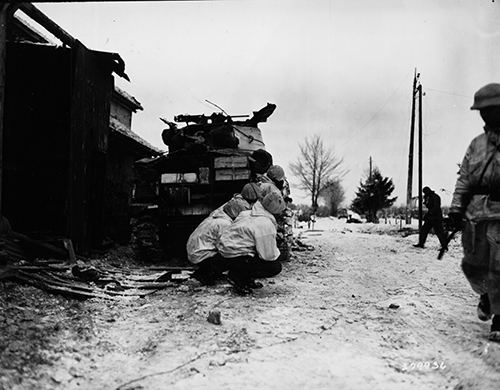 Soldiers of the 23rd Infantry 7th Armored Division