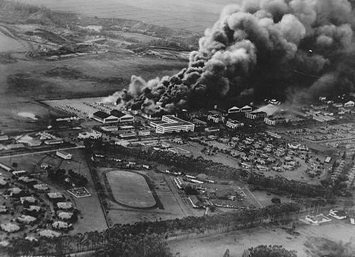 The US Hawaiian Air Base at Wheeler Airfield