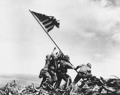 Raising the Flag on Iwo Jima